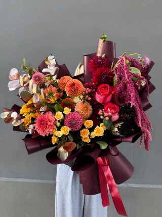 Цветочная акварель 